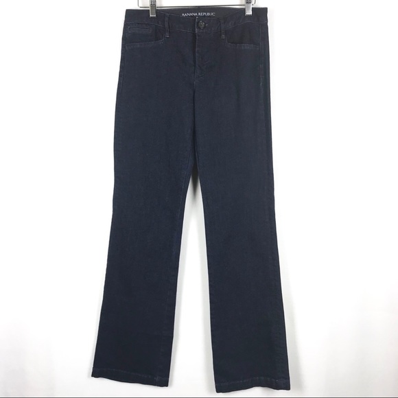 Banana Republic Straight Jeans Size 27 Women Blue - Picture 1 of 8